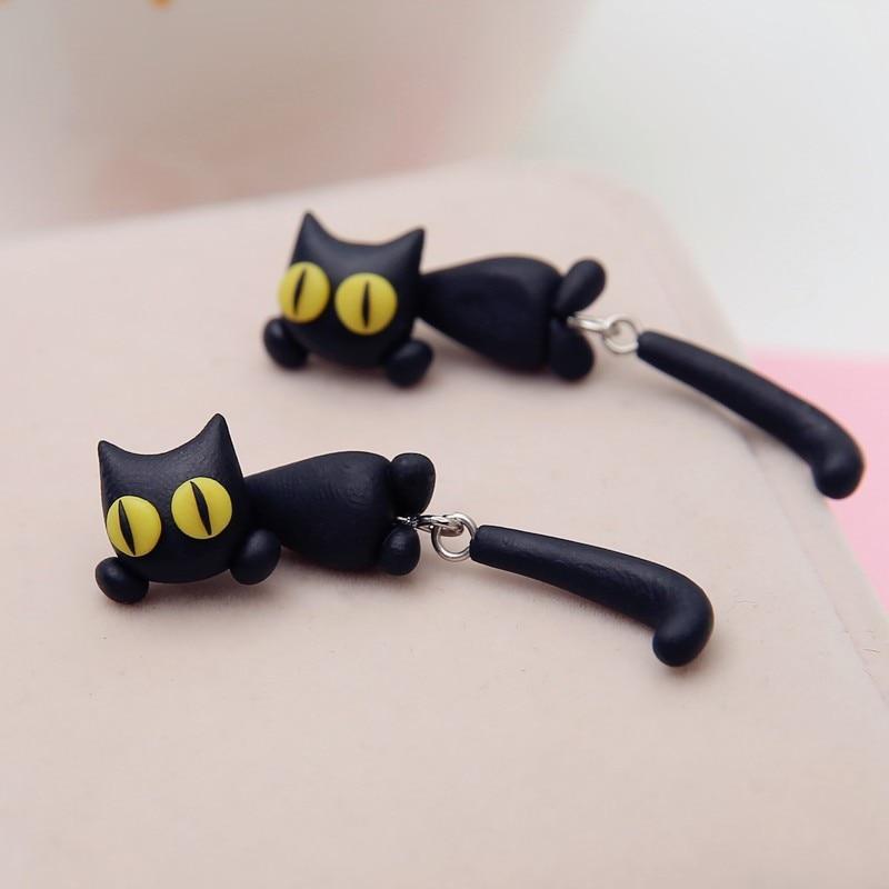 Cute Cat Paw Earrings - Purrfect Paws-Nora Luxe