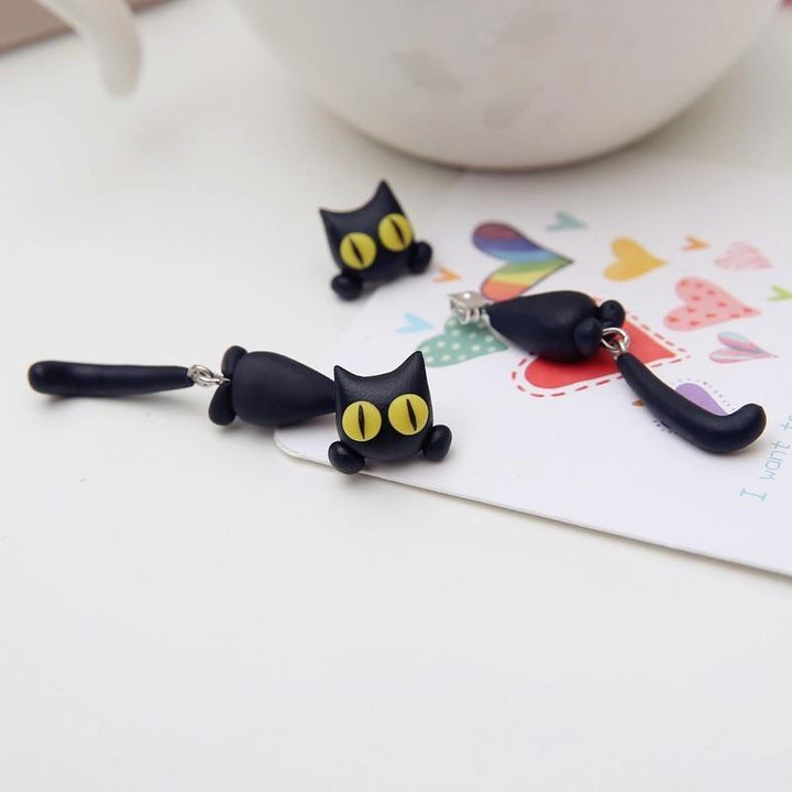 Cute Cat Paw Earrings - Purrfect Paws-Nora Luxe