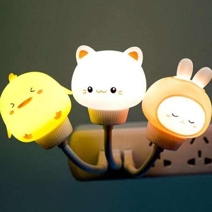 Cute night light - LumiPals-Kitten-No-Nora Luxe