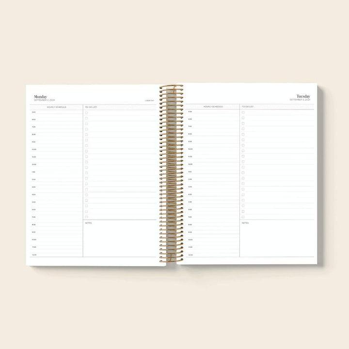 Daily Planner 24-25 - PlanEase-Nora Luxe