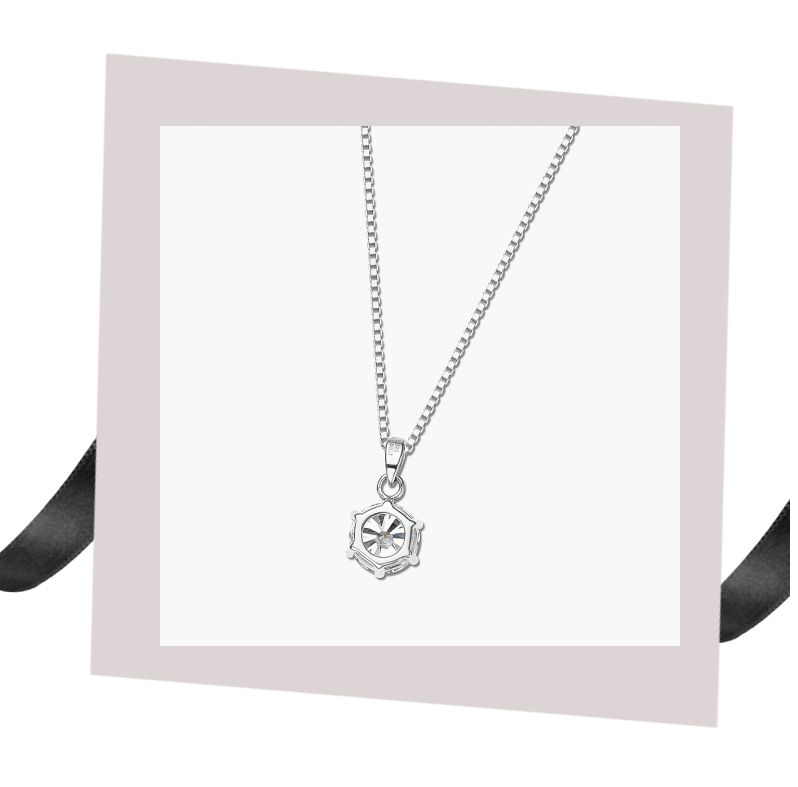 Dazzling Moissanite Necklace-Nora Luxe