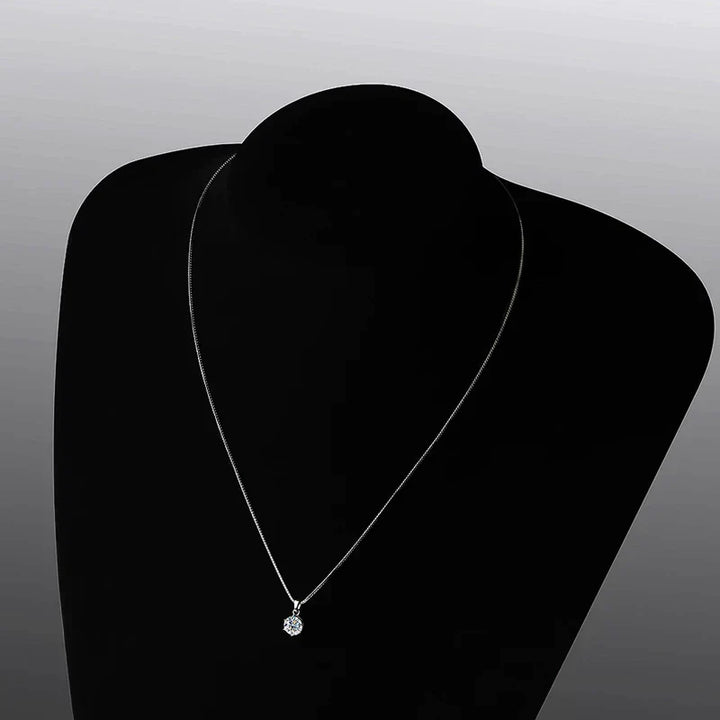 Dazzling Moissanite Necklace-Nora Luxe
