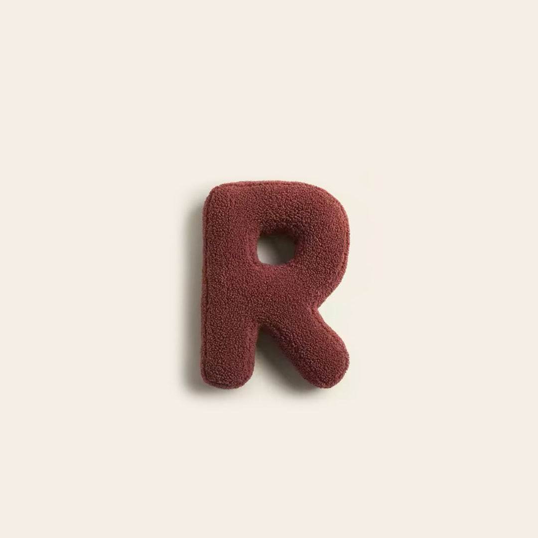 Decorative Alphabet Cushion – LetterLounge-R-The Livary