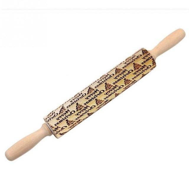 Decorative Rolling Pin - CookieCrafter-Christmas C-Nora Luxe