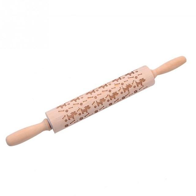 Decorative Rolling Pin - CookieCrafter-Puppies-Nora Luxe