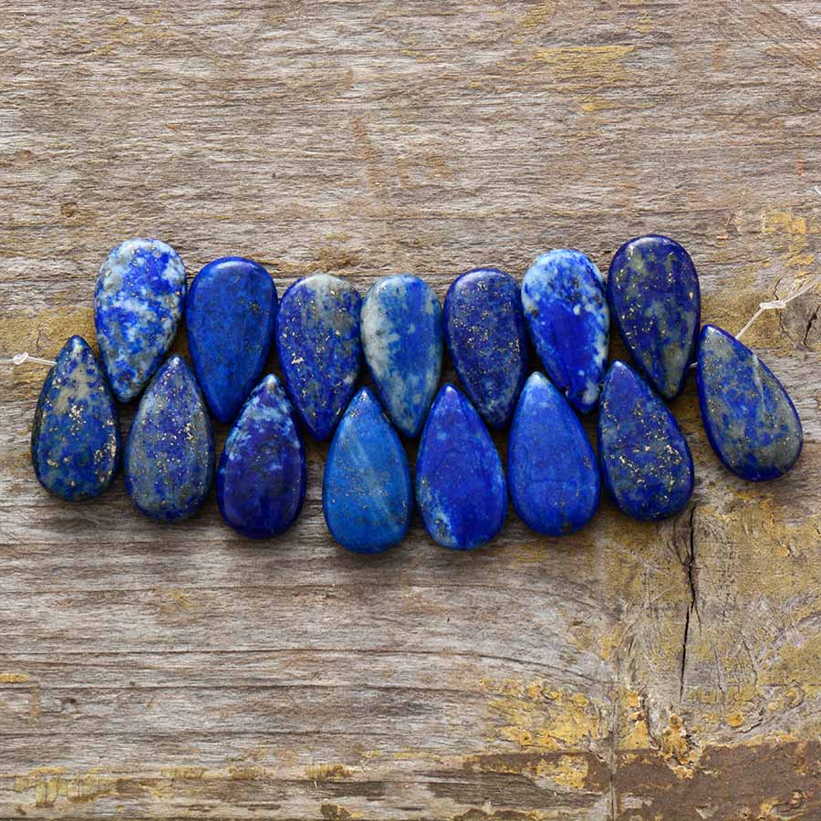 Deep Blue Lapis Earrings of the Dreamers - Selene-Nora Luxe