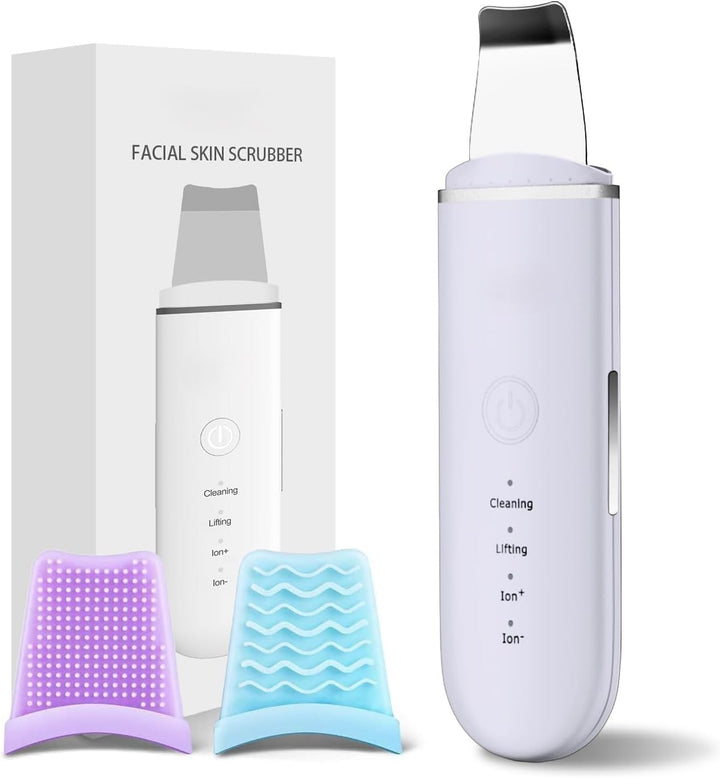 Deep Cleansing Skin Scrubber-Purple-Nora Luxe