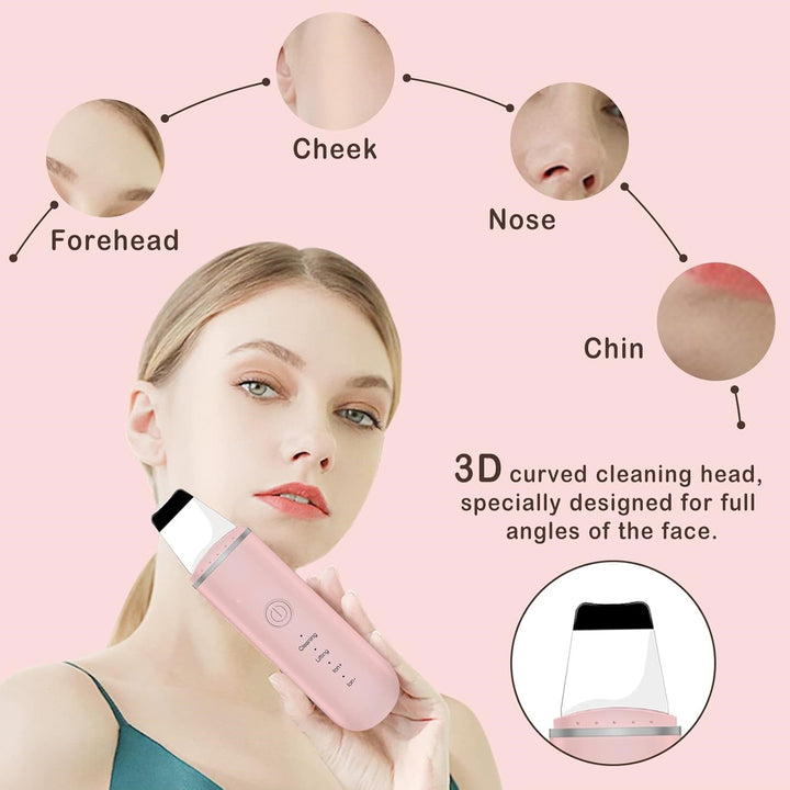 Deep Cleansing Skin Scrubber-White-Nora Luxe