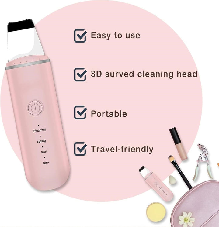 Deep Cleansing Skin Scrubber-White-Nora Luxe