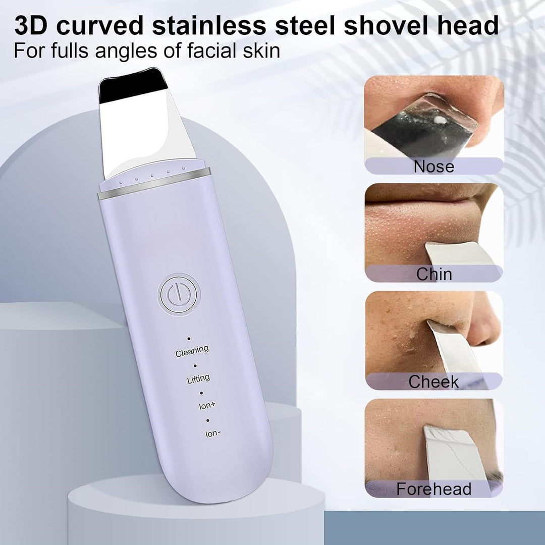 Deep Cleansing Skin Scrubber-White-Nora Luxe