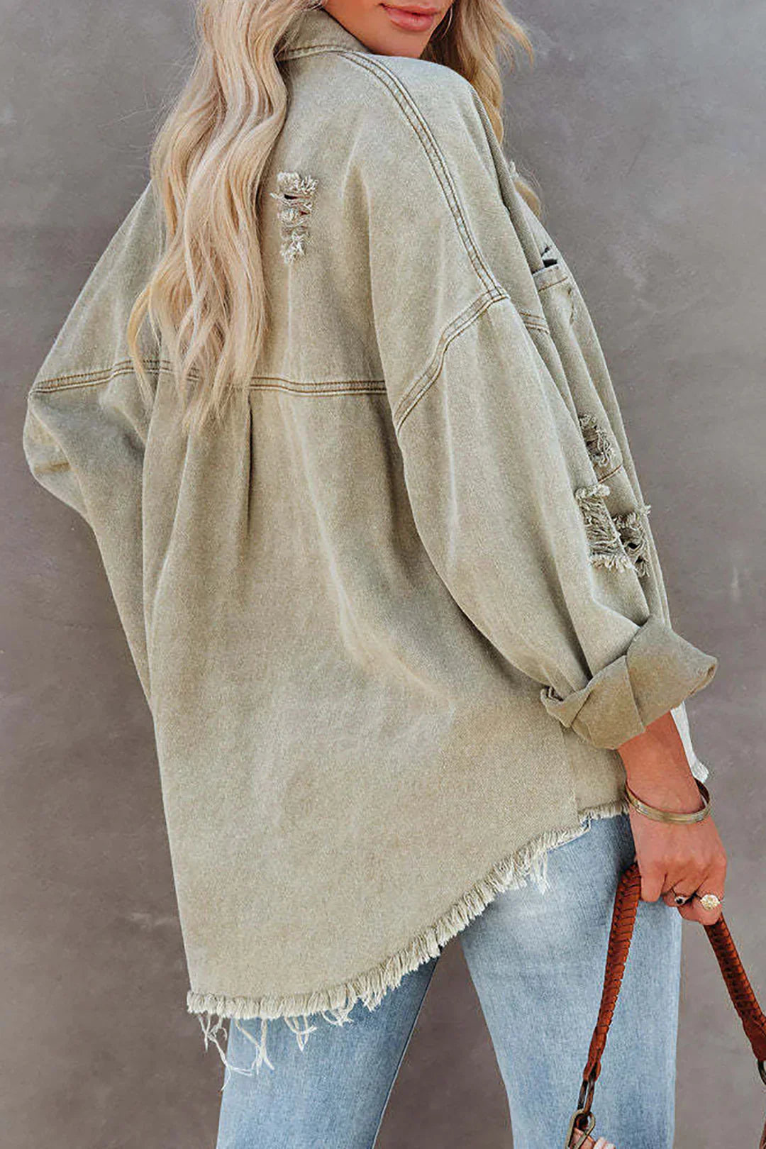 Denim jacket with character – Leona-S-Nora Luxe