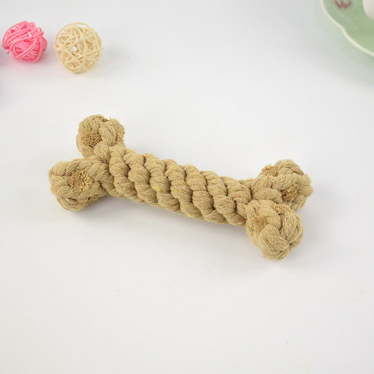 Dental Care Chew Bone for Dogs - CleanChew-Brown-Nora Luxe