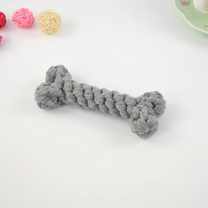 Dental Care Chew Bone for Dogs - CleanChew-Gray-Nora Luxe