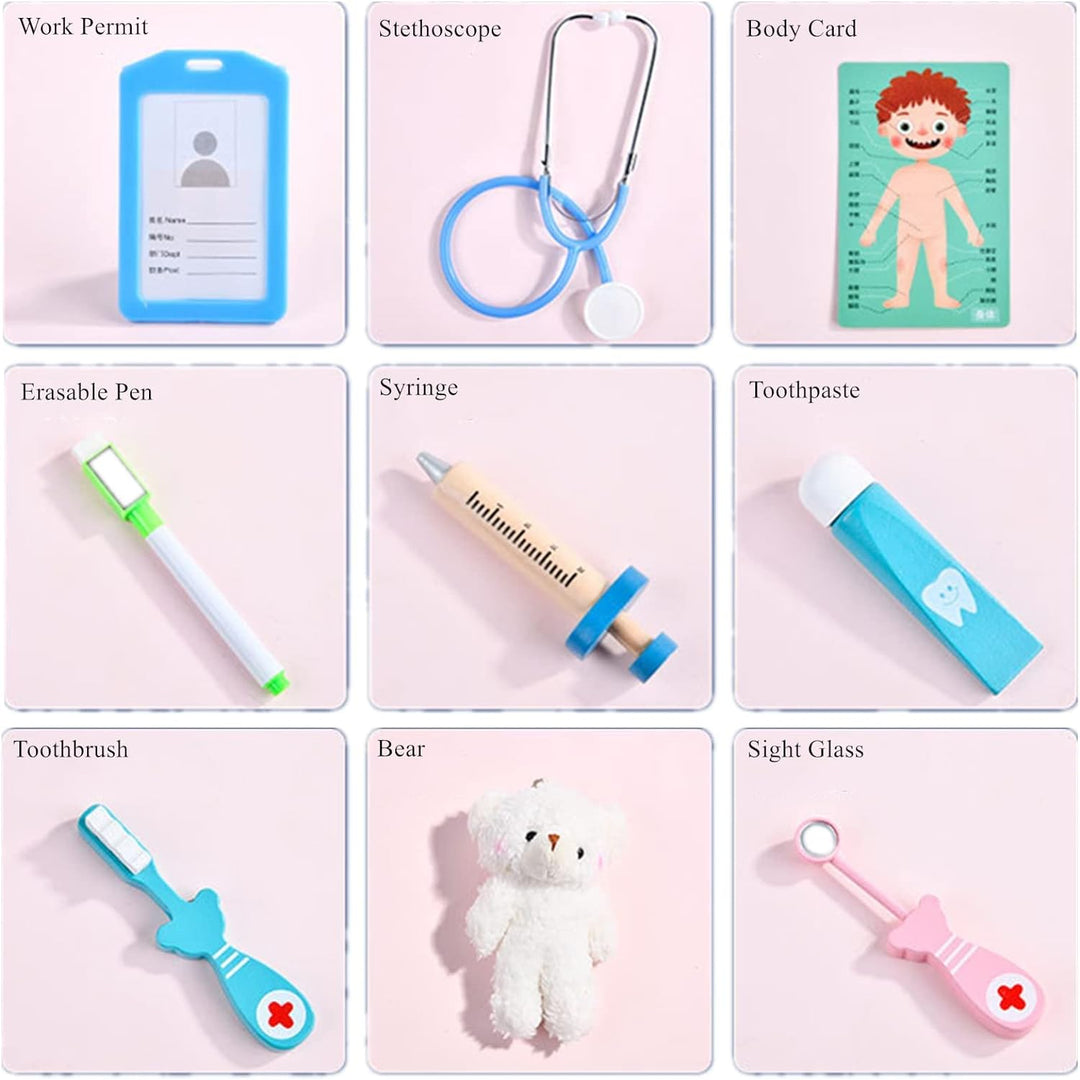Dentist Play Set - ToothTales-Blue-Standard-Nora Luxe