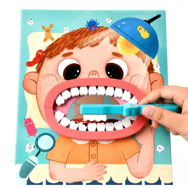 Dentist Play Set - ToothTales-Blue-Standard-Nora Luxe