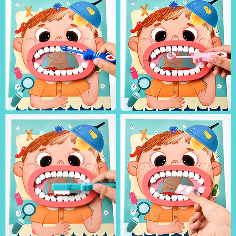 Dentist Play Set - ToothTales-Blue-Standard-Nora Luxe