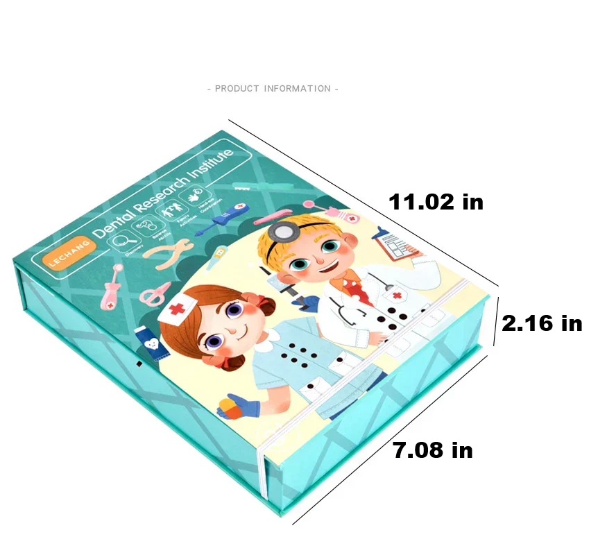 Dentist Play Set - ToothTales-Blue-Standard-Nora Luxe