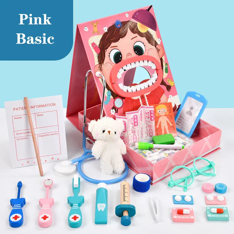 Dentist Play Set - ToothTales-Blue-Standard-Nora Luxe
