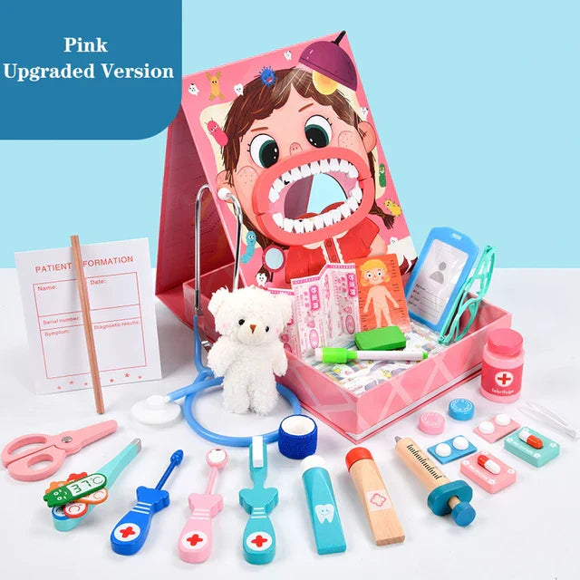 Dentist Play Set - ToothTales-Blue-Standard-Nora Luxe
