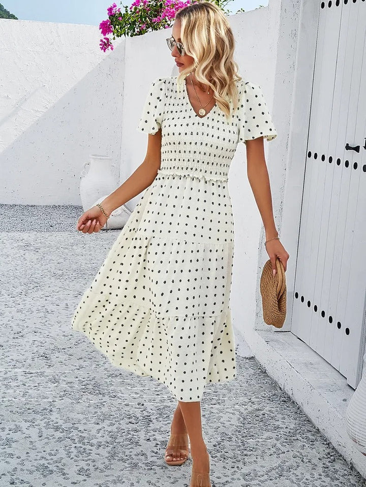 Autumn dress with a loose fit – Nadezhda