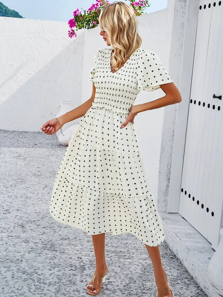 Autumn dress with a loose fit – Nadezhda