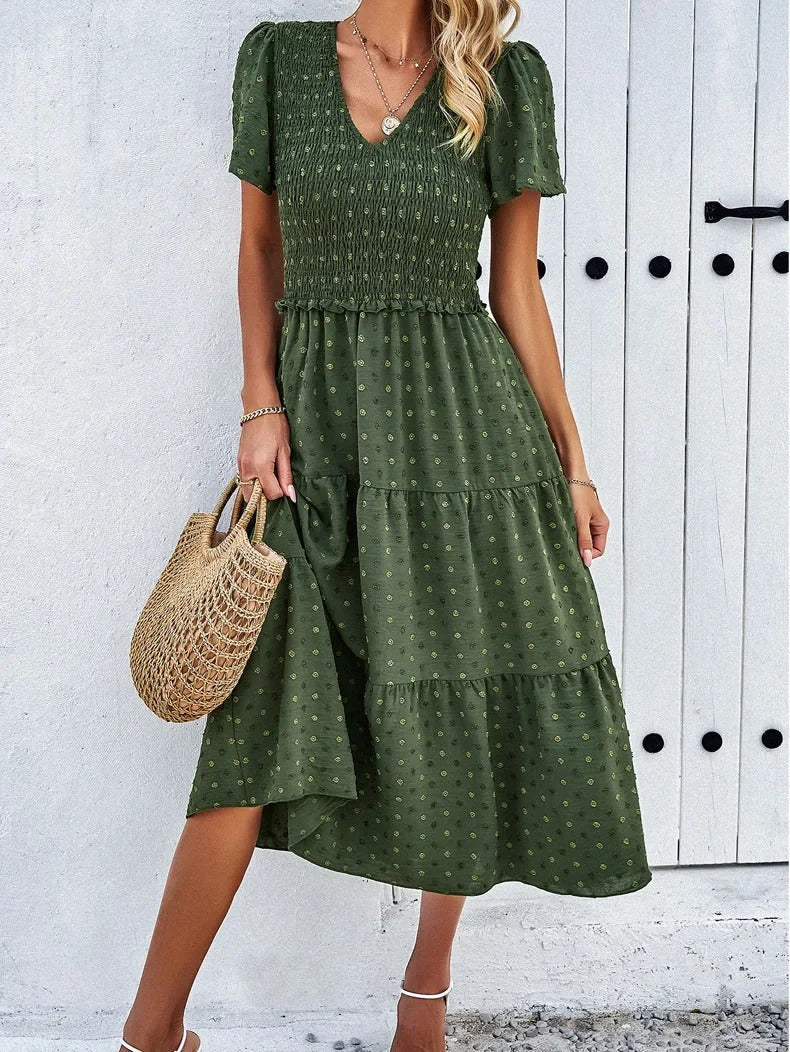 Autumn dress with a loose fit – Nadezhda