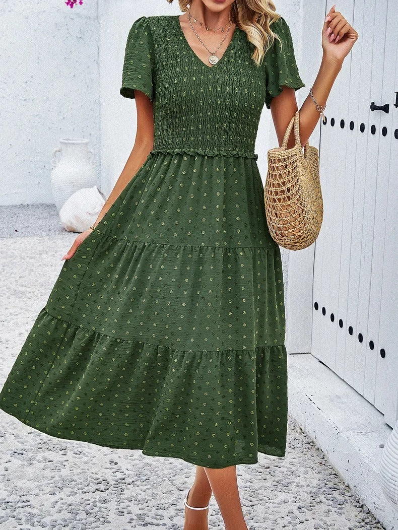 Autumn dress with a loose fit – Nadezhda