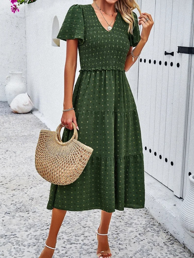 Autumn dress with a loose fit – Nadezhda