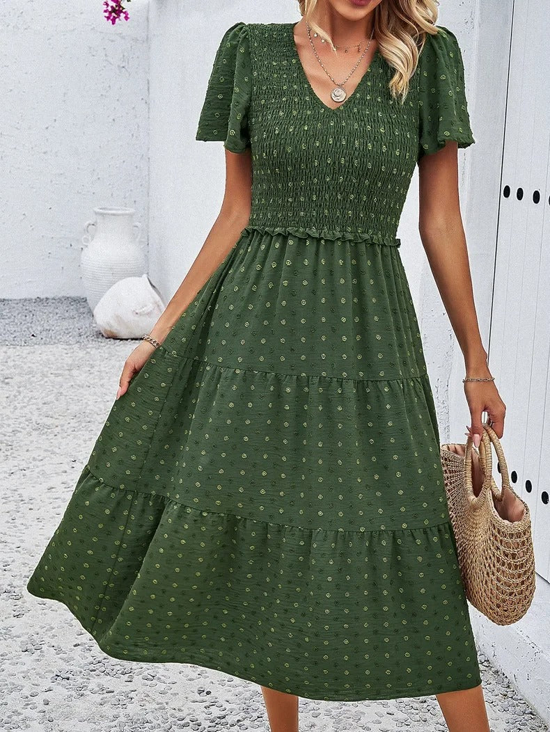 Autumn dress with a loose fit – Nadezhda