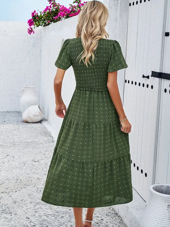 Autumn dress with a loose fit – Nadezhda