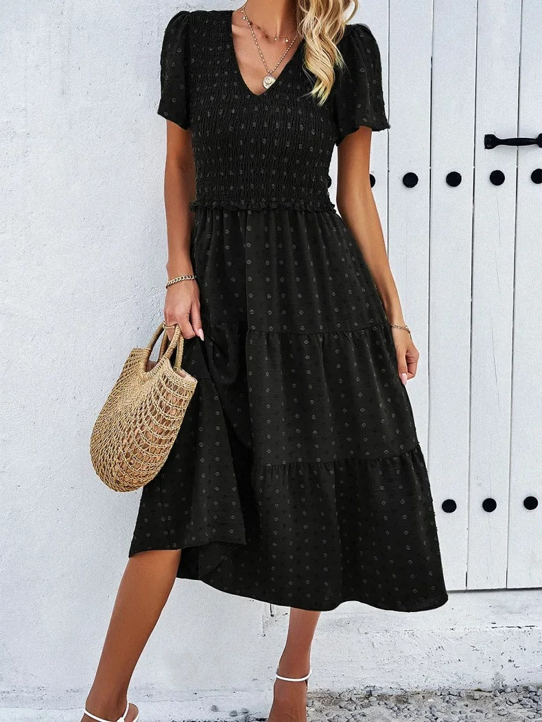 Autumn dress with a loose fit – Nadezhda