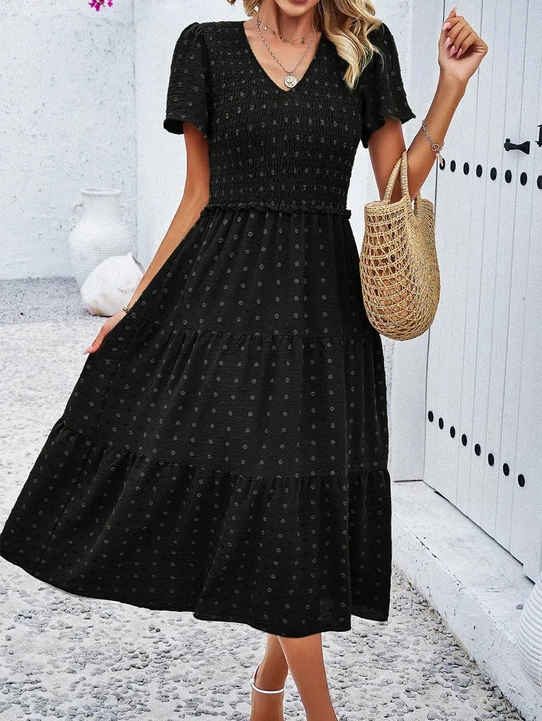 Autumn dress with a loose fit – Nadezhda