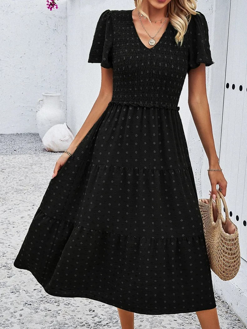 Autumn dress with a loose fit – Nadezhda