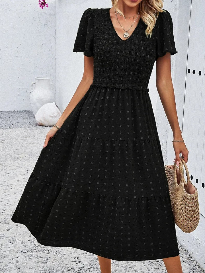 Autumn dress with a loose fit – Nadezhda