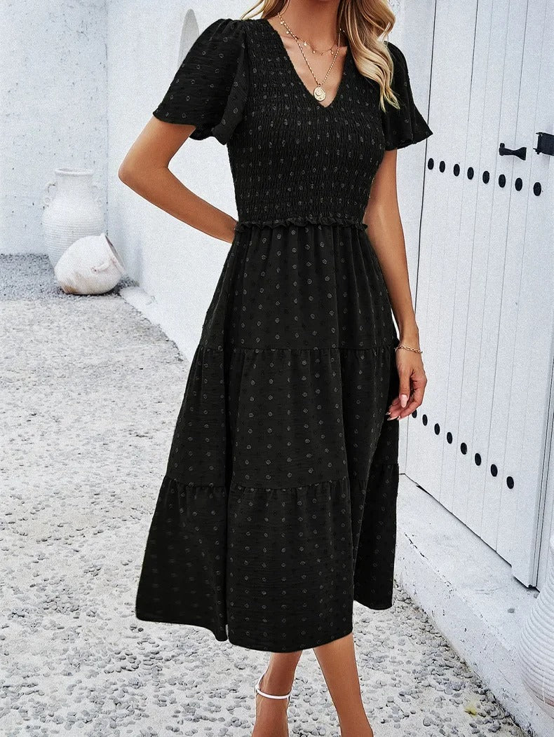 Autumn dress with a loose fit – Nadezhda