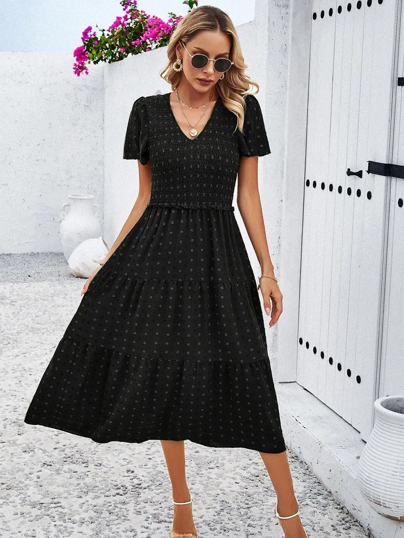 Autumn dress with a loose fit – Nadezhda