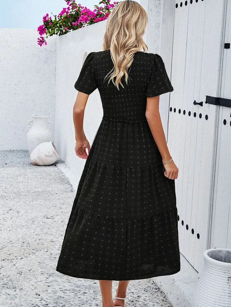 Autumn dress with a loose fit – Nadezhda