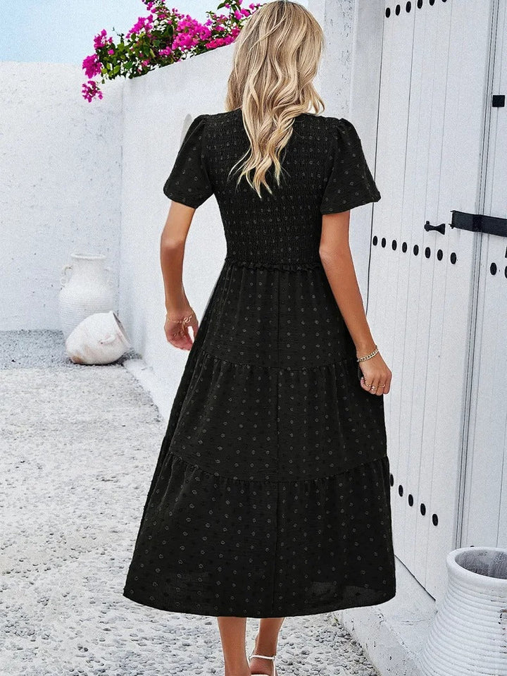 Autumn dress with a loose fit – Nadezhda