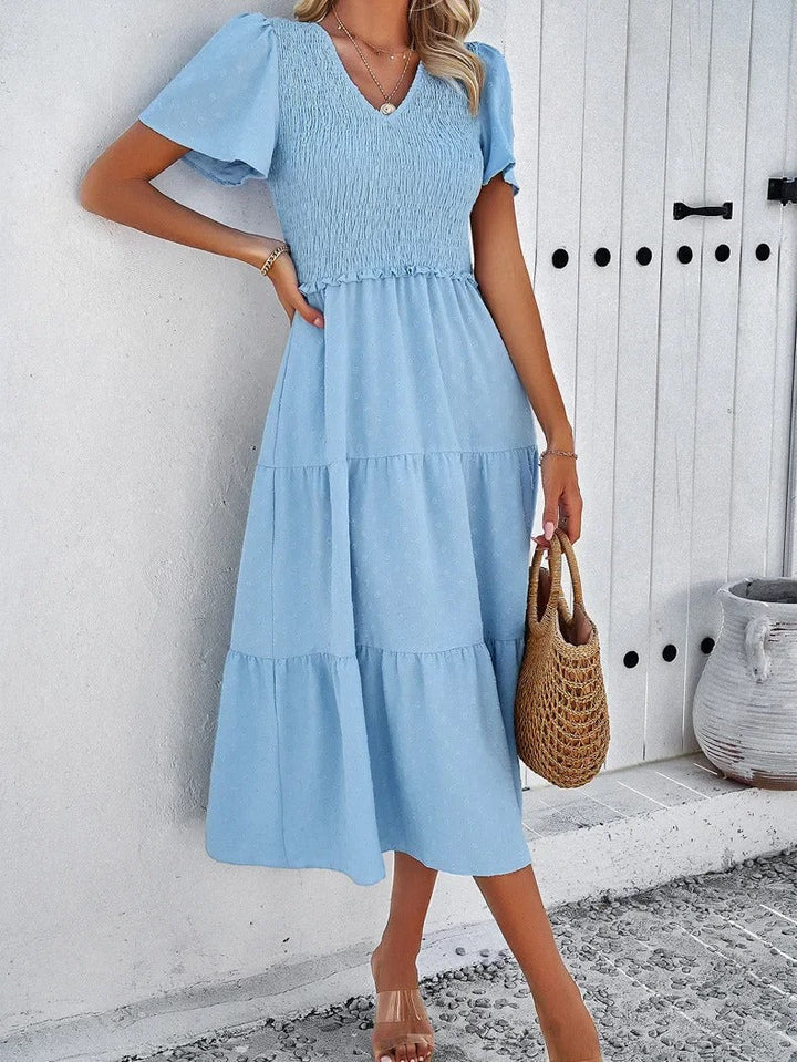 Autumn dress with a loose fit – Nadezhda