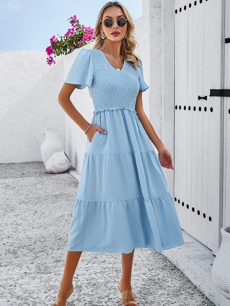 Autumn dress with a loose fit – Nadezhda