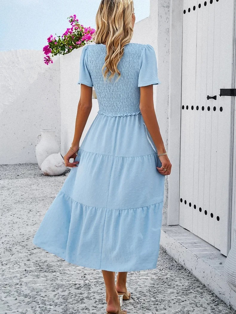Autumn dress with a loose fit – Nadezhda