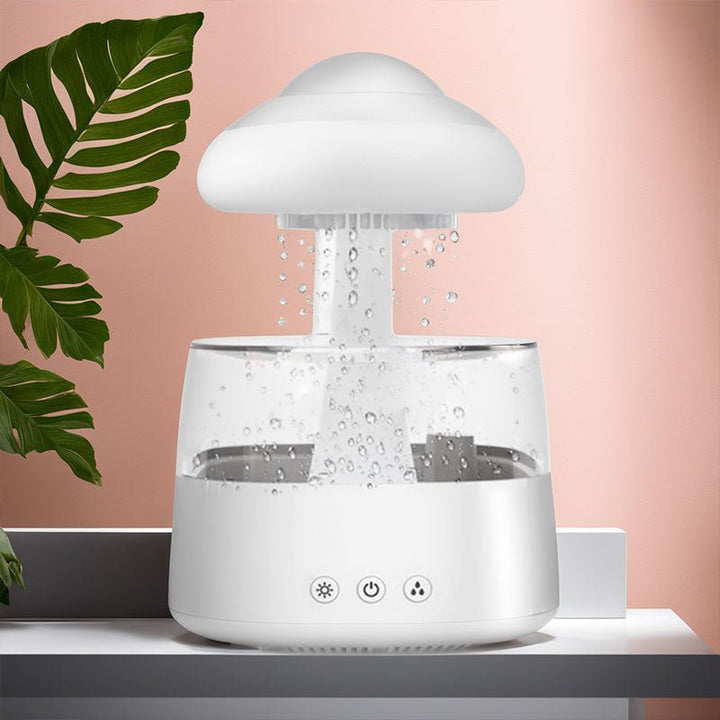 Design Humidifier - RainCloud-White-Nora Luxe