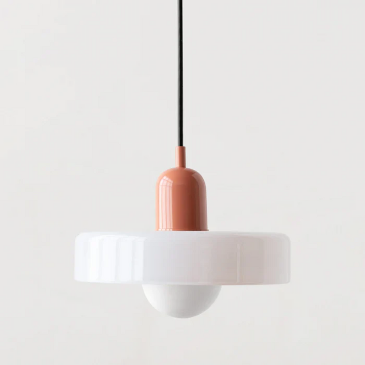 Design LED Pendant Lamp - GloboLuxe-Pink-White-9.84 in-Nora Luxe