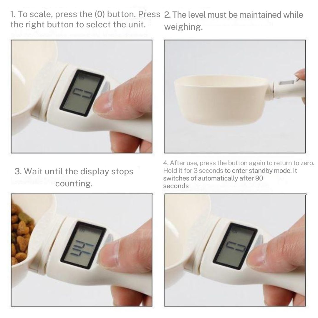 Digital Food Scale - PetPortion-Nora Luxe