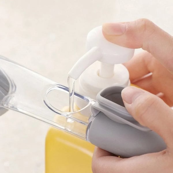 Dish brush with soap dispenser - DishMaster-Nora Luxe