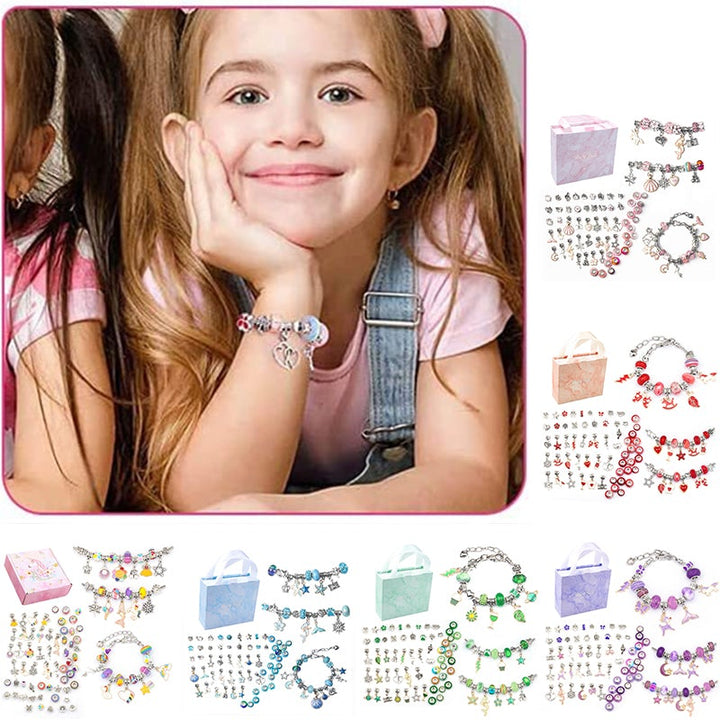 DIY Bracelet Set for Creative Moments - SparkleBands-Green-Nora Luxe