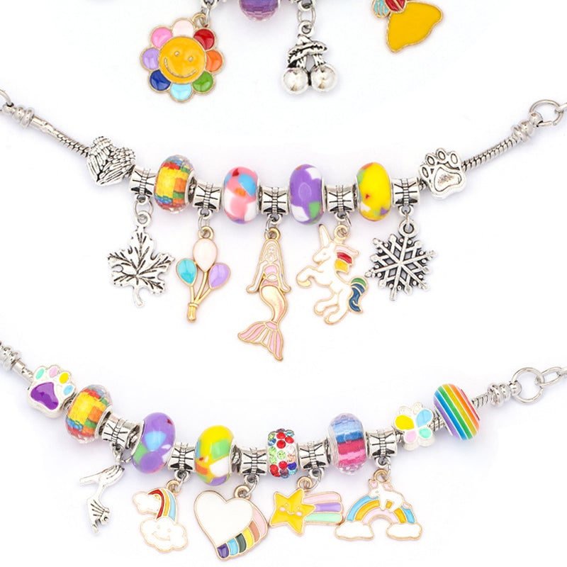 DIY Bracelet Set for Creative Moments - SparkleBands-Green-Nora Luxe