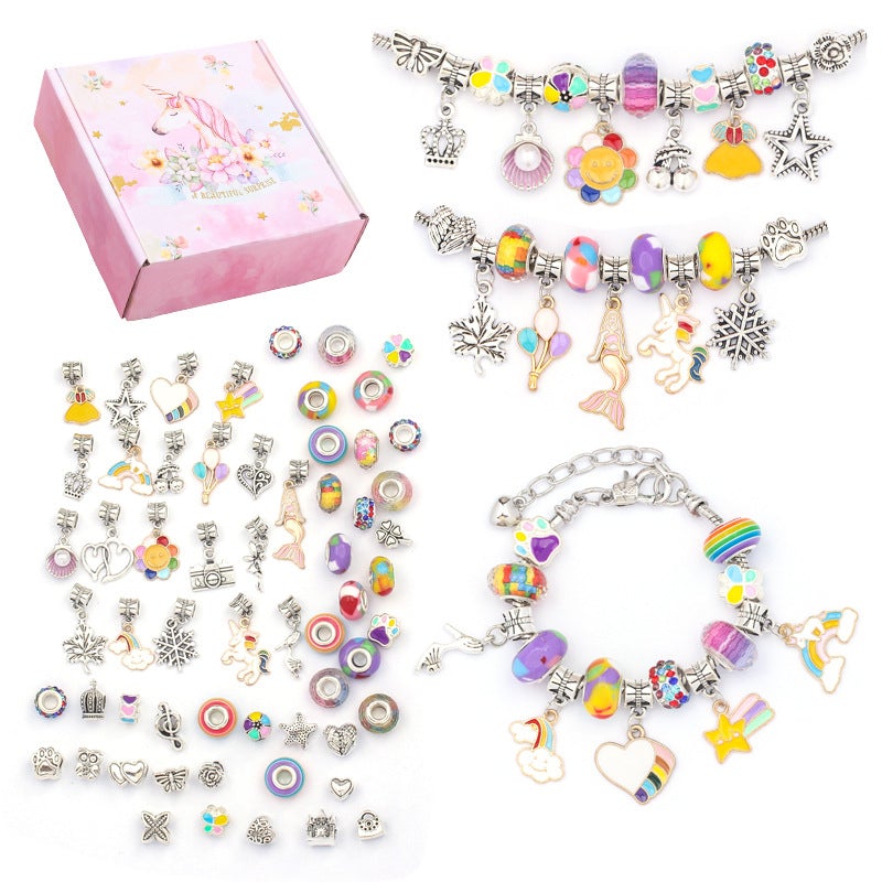 DIY Bracelet Set for Creative Moments - SparkleBands-Multicolour-Nora Luxe