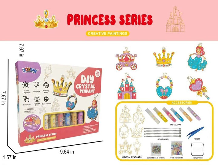 Do-It-Yourself Keyring Painting Kit - SparkleArt-Christmas-Nora Luxe