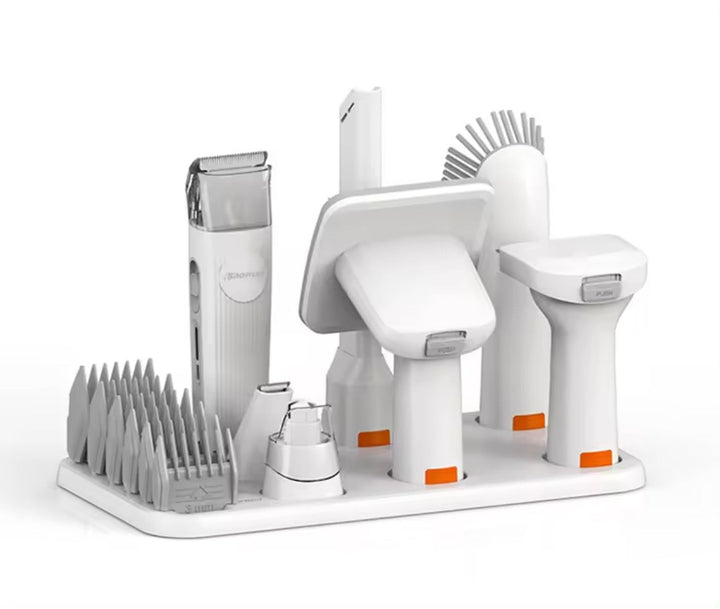 Dog and Cat Clipper with Built-in Vacuum Cleaner - GroomMaster Pro-Nora Luxe